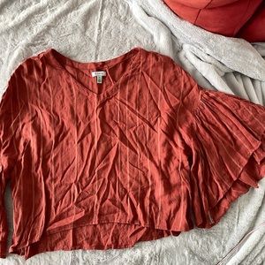Orange Crop Blouse